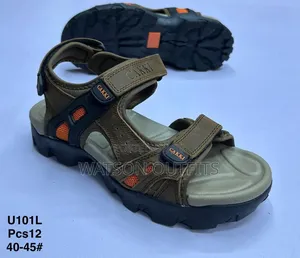 Open Shoes Leathered or Leather Sandals New and Original for Men's