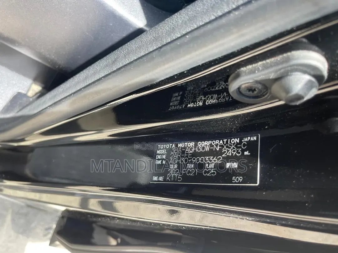 Toyota Alphard 2.5 Petrol AWD 2020 Black