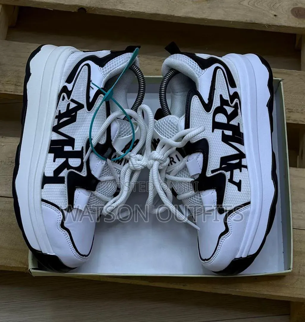 Men's Leather Shoes Amazingly Amiri Branded Top Class