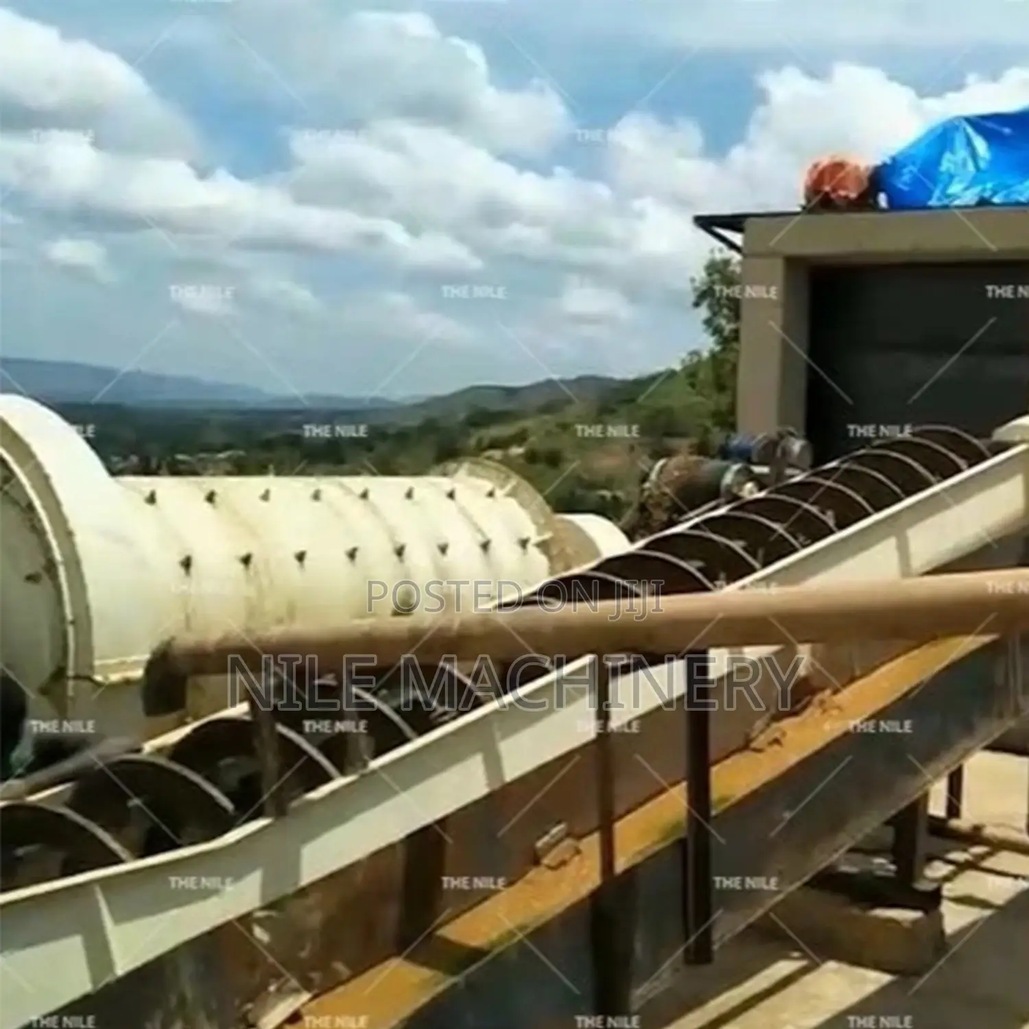 Complete Gravity Concentrator Plant Alluvial Gold Hard Rock Mining