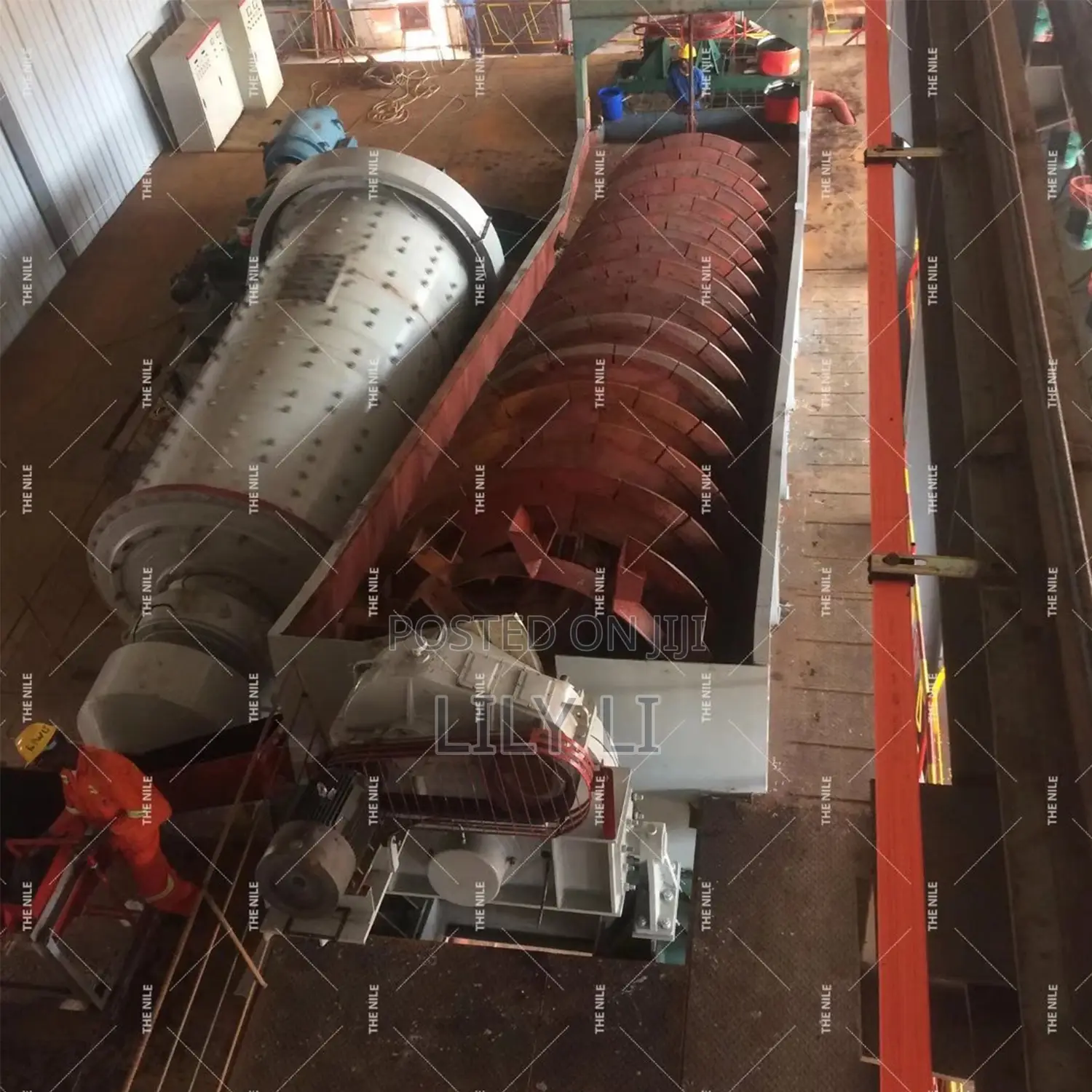 High Capacity Gravity Processing System 100 Tons Per Hour Industrial