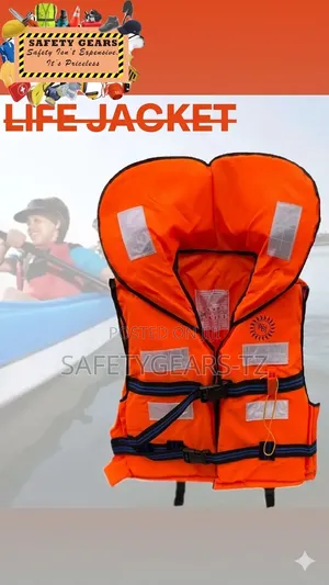 Safety Life Jacket With Adjustable Pillow