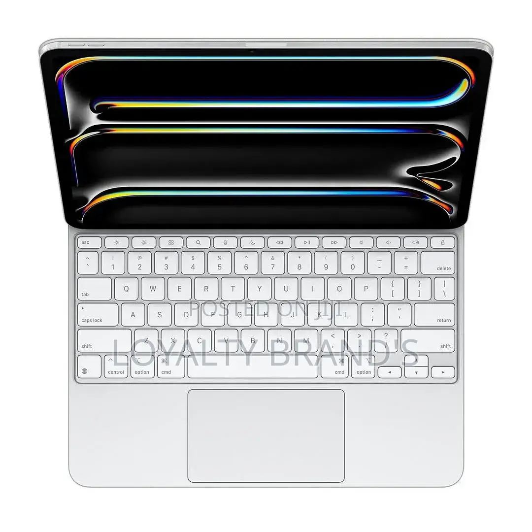 Magic Keyboard for iPad Pro M4/M5 13-Inch White – Apple Keyboard