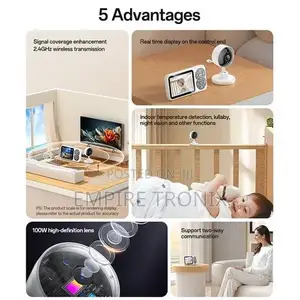 Yesido Km26 3.5 Inch TFT Screen 2.4g Baby Monitor Care Camera