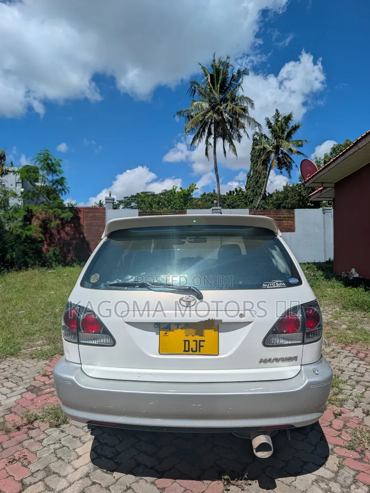 Toyota Harrier 2002 White