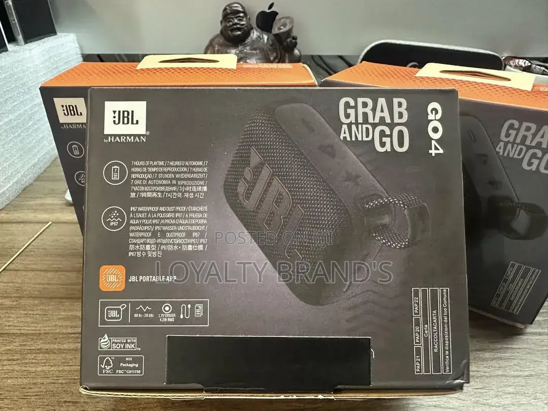 JBL Go 4 – Portable Bluetooth Speaker | Improved Bass Battery