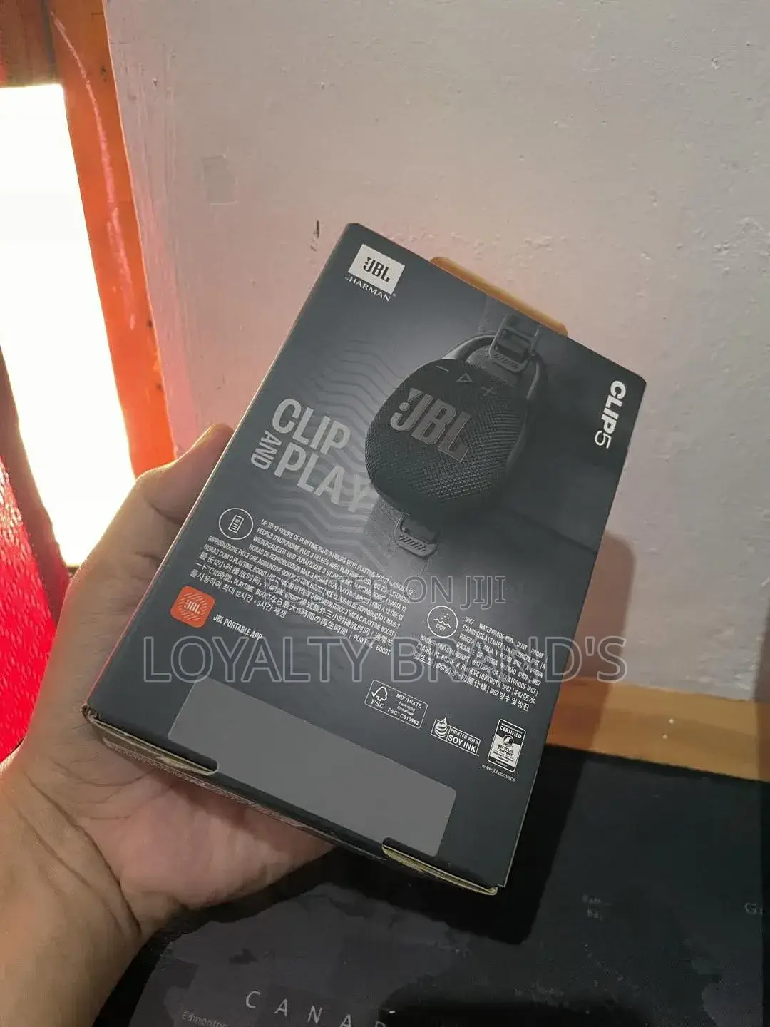 JBL Clip 5 – Portable Bluetooth Speaker | Rugged Outdoor Audio