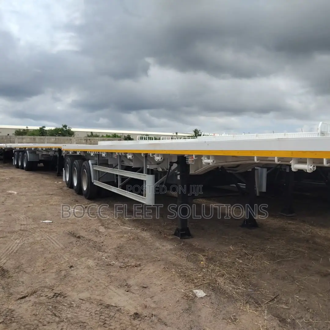 Brand New Cimc Flatbed Trailer 40ft | 3 Axle | Heavy Duty
