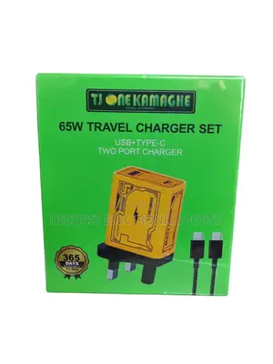 65w Travel Charger Set ( Tj One Kamange)