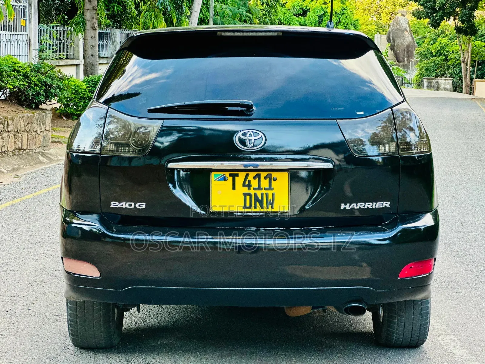 Toyota Harrier 2.4 2007 Black