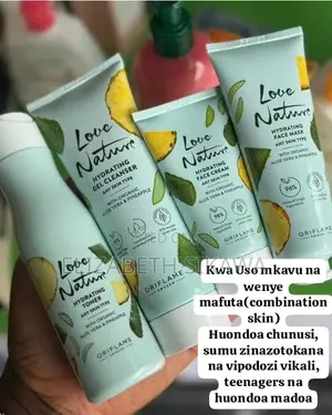 Oriflame Cleanser, Face Cream, Tonner and Face Mask