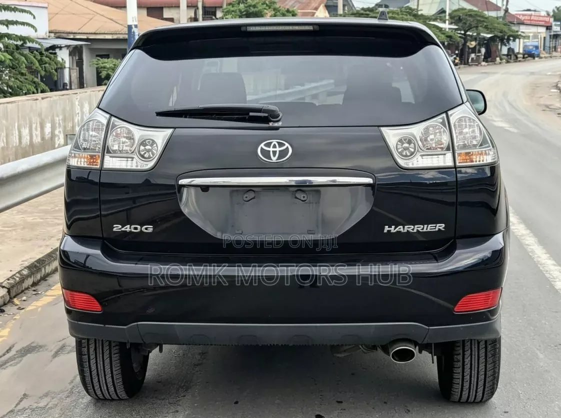Toyota Harrier 2007 Black