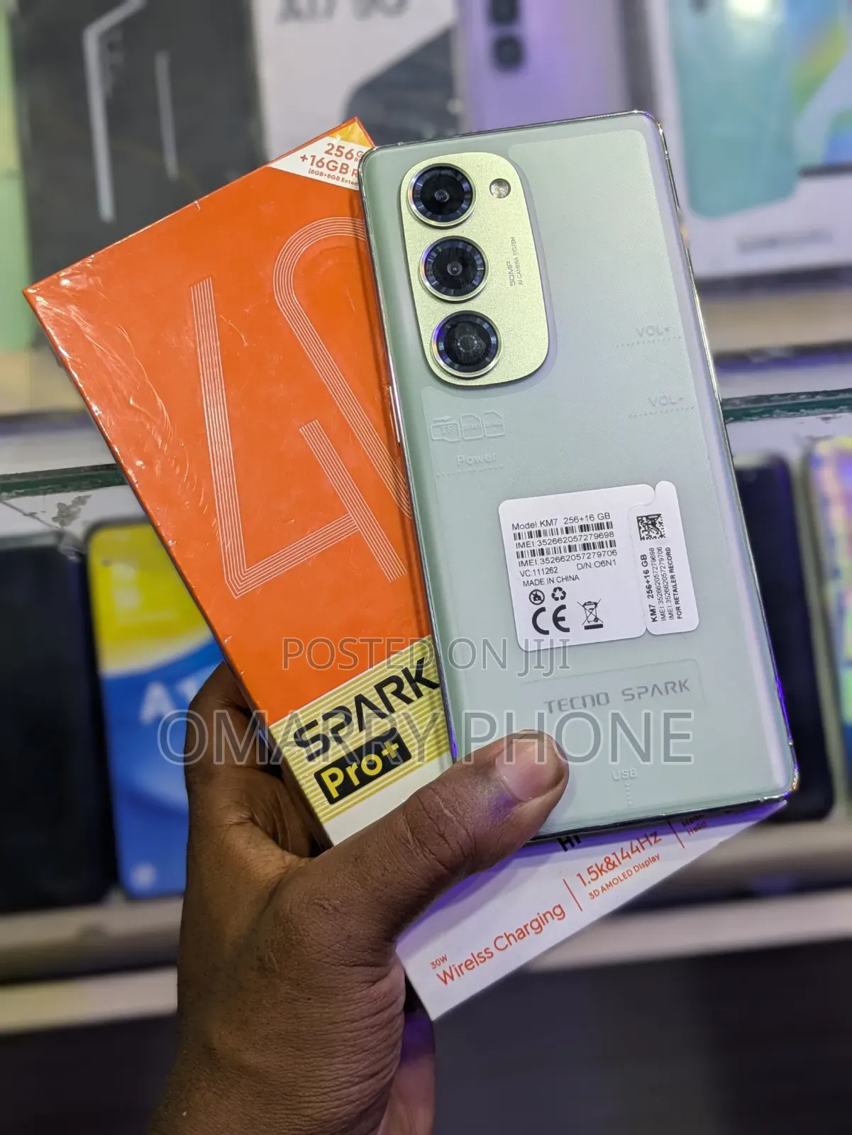 New Tecno Spark 40 Pro 256 GB Green