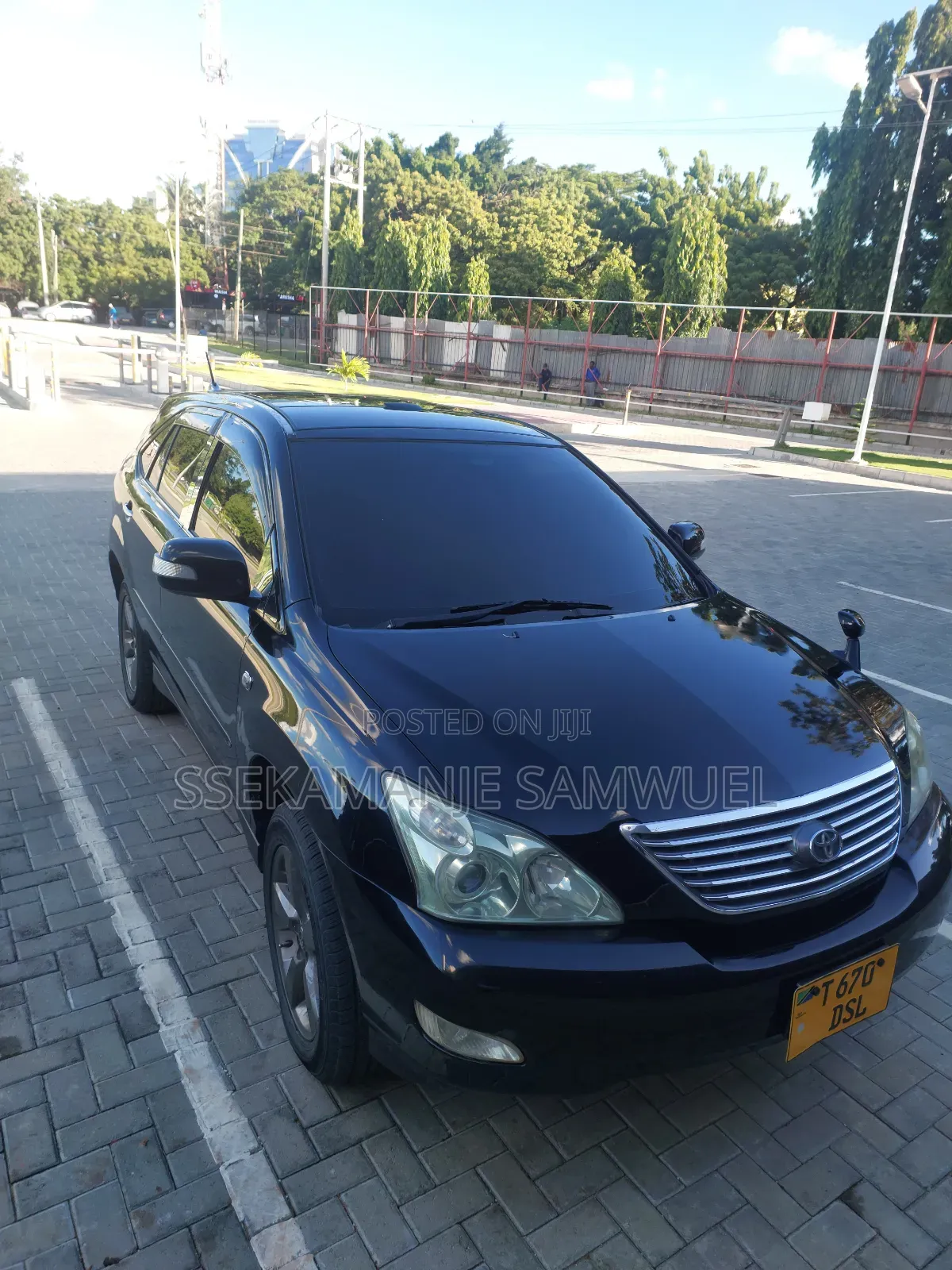Toyota Harrier 2.4 2008 Black