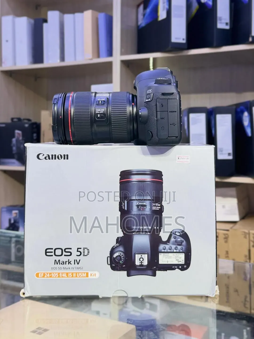 Canon Eos 5d Mark Iv With Ef 24 -105 F/4l Is Ii Usm