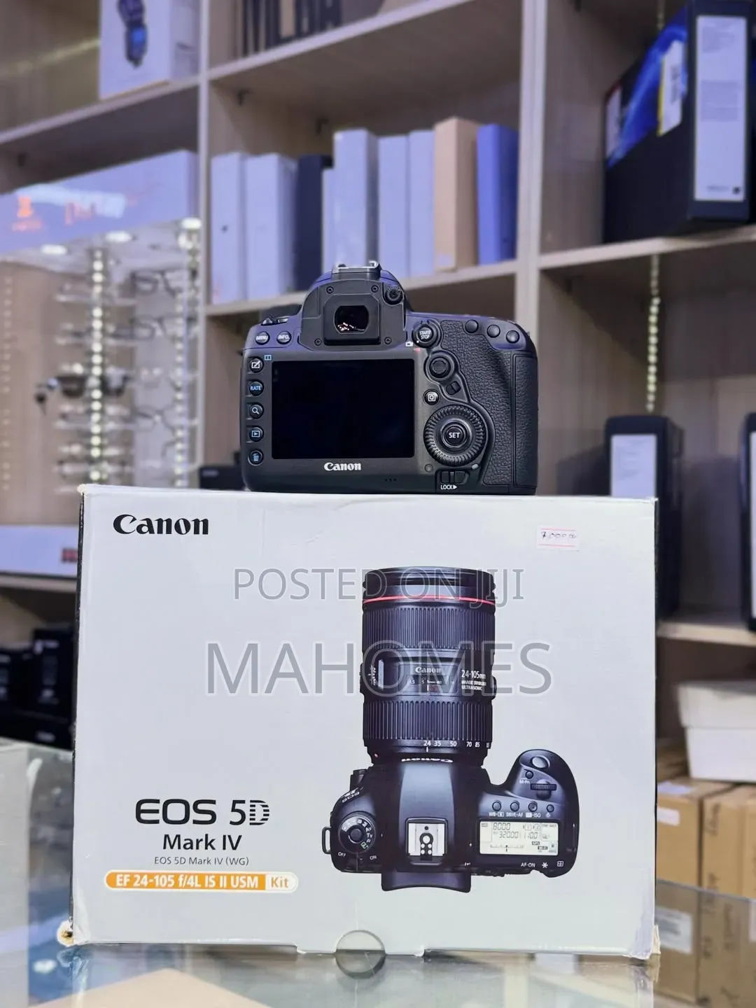 Canon Eos 5d Mark Iv With Ef 24 -105 F/4l Is Ii Usm