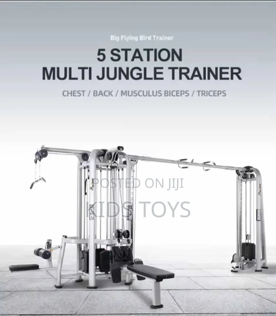 5 Station Multi Jungle Trainer