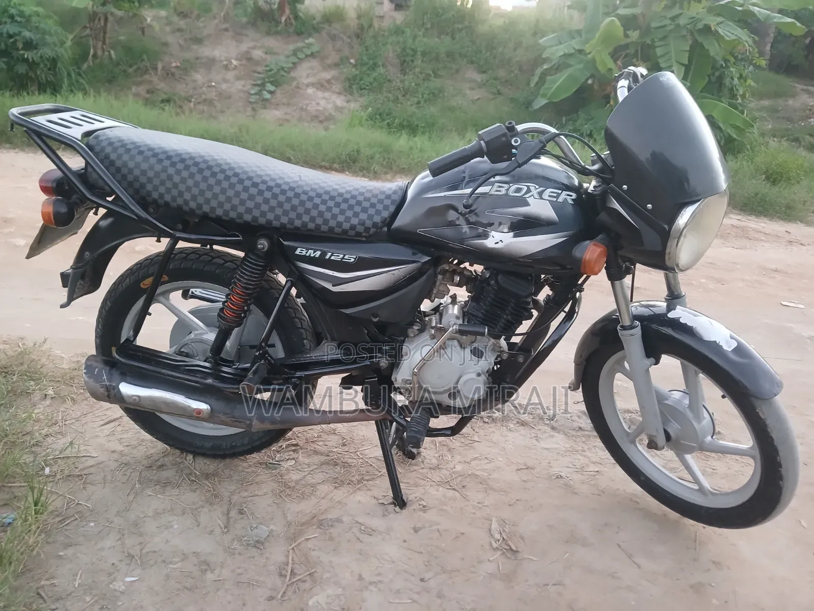 Bajaj Boxer 125 2025 Black