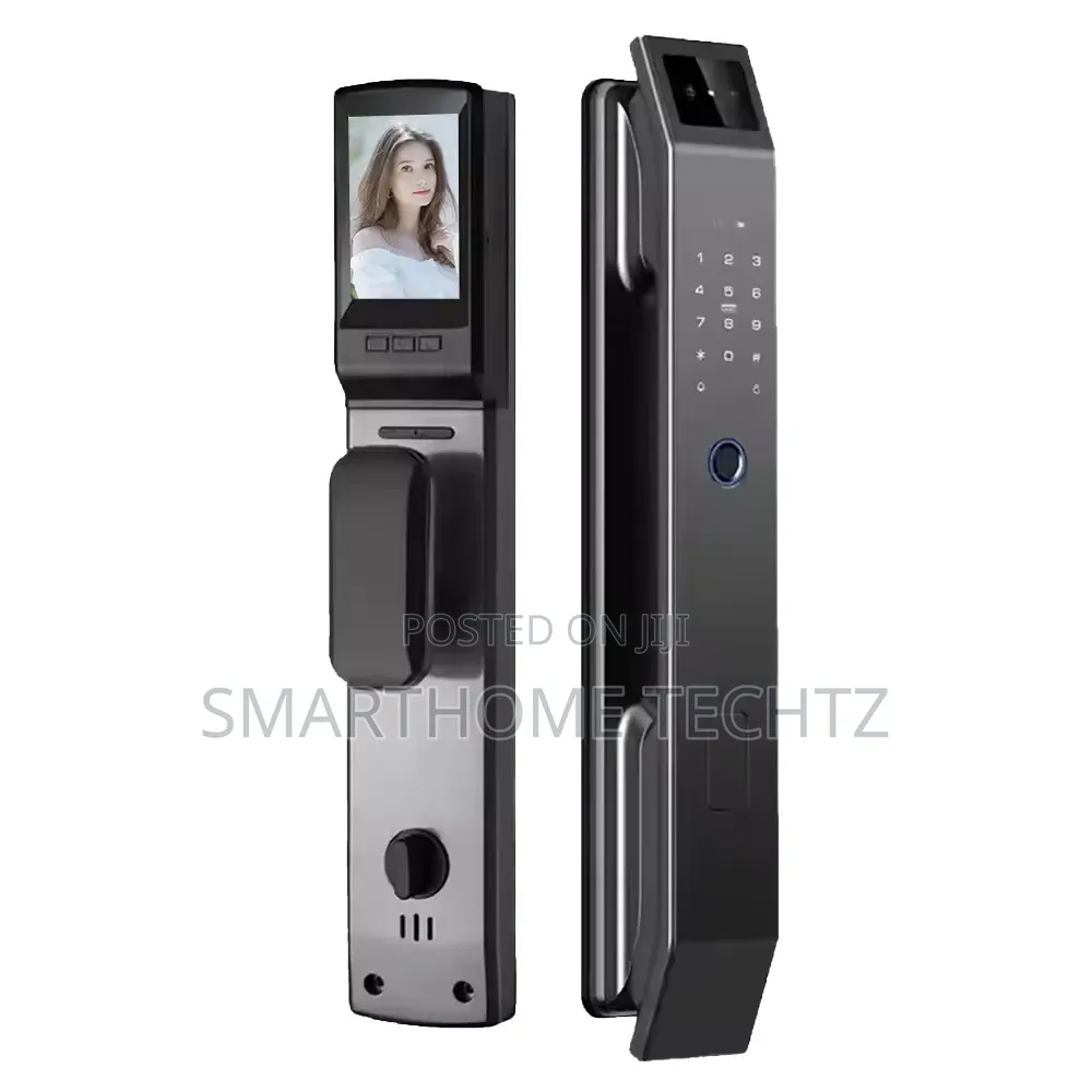 Face Id Smart Door Lock Kitasa Janja Cha Camera Unaweza Fungua Na Uso