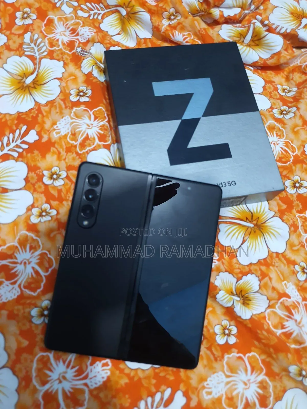 New Samsung Galaxy Z Fold3 5G 256 GB Black