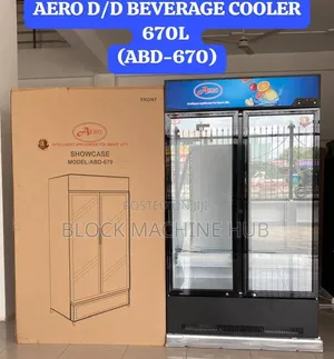 Aero Double Door Showcase Fridge 670l (Abd-670) - 2,050,000