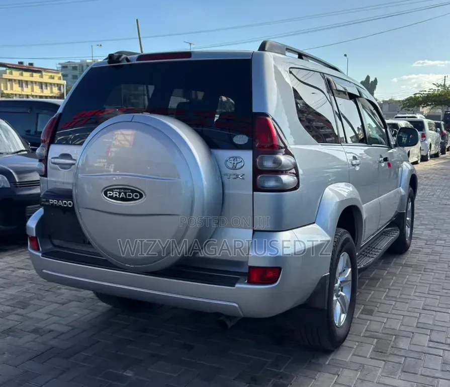 Toyota Land Cruiser Prado 2007 Silver