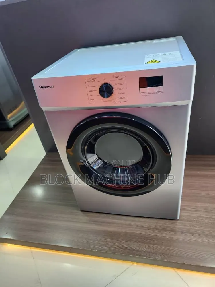 Hisense Dryer (Mashine Ya Kukaushia) 8kg 785,000