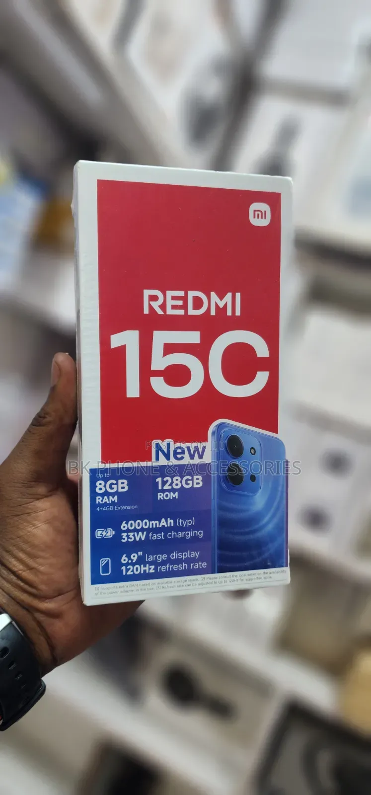 New Xiaomi Redmi 15C 4G 128 GB Red