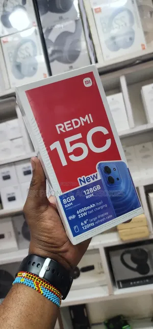 New Xiaomi Redmi 15C 4G 128 GB Red