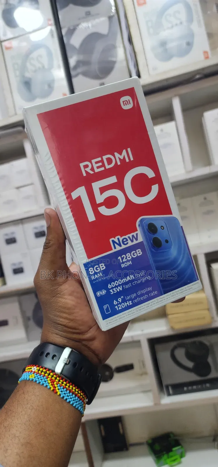 New Xiaomi Redmi 15C 4G 128 GB Red