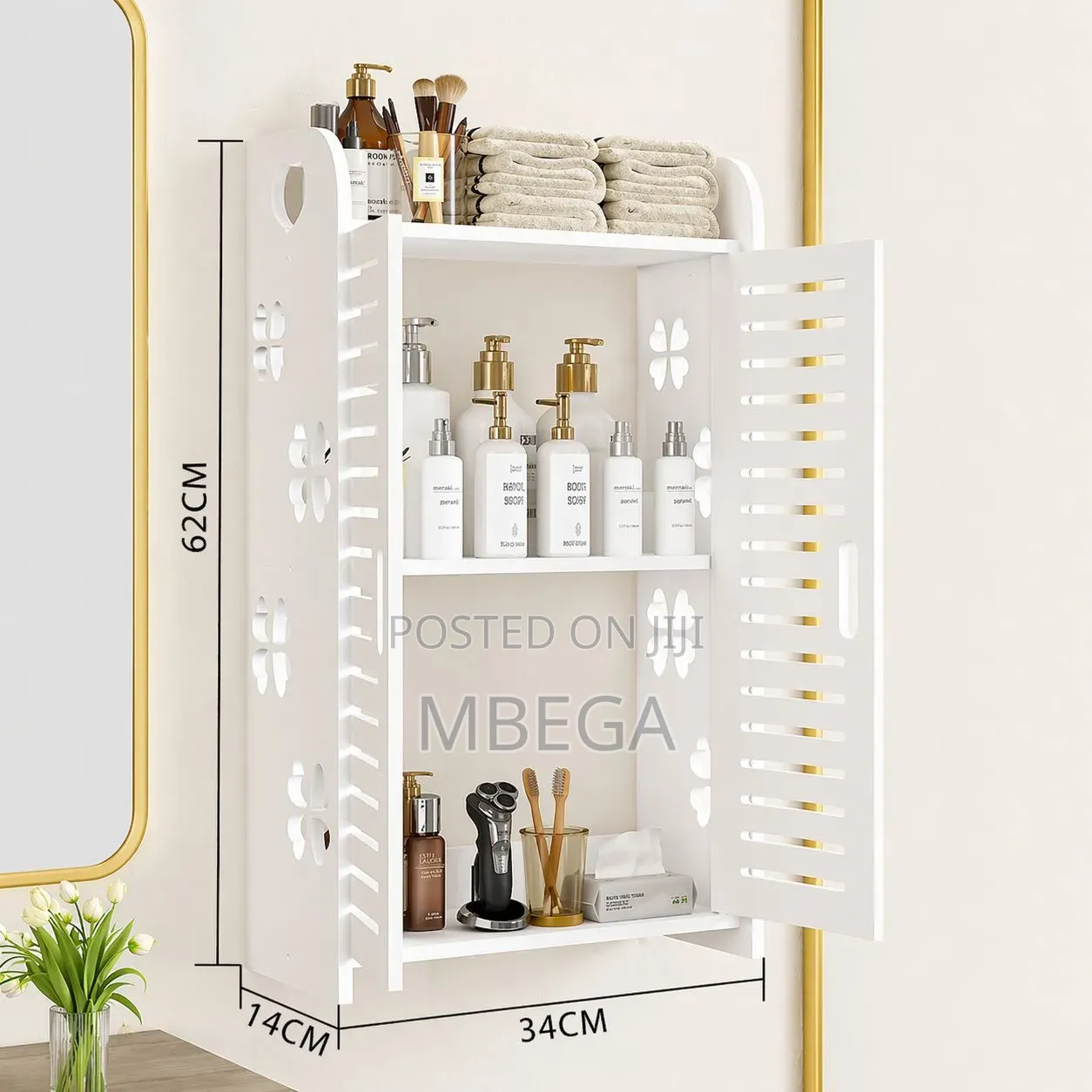 Wall Mounted Bathroom Storage Cabinet