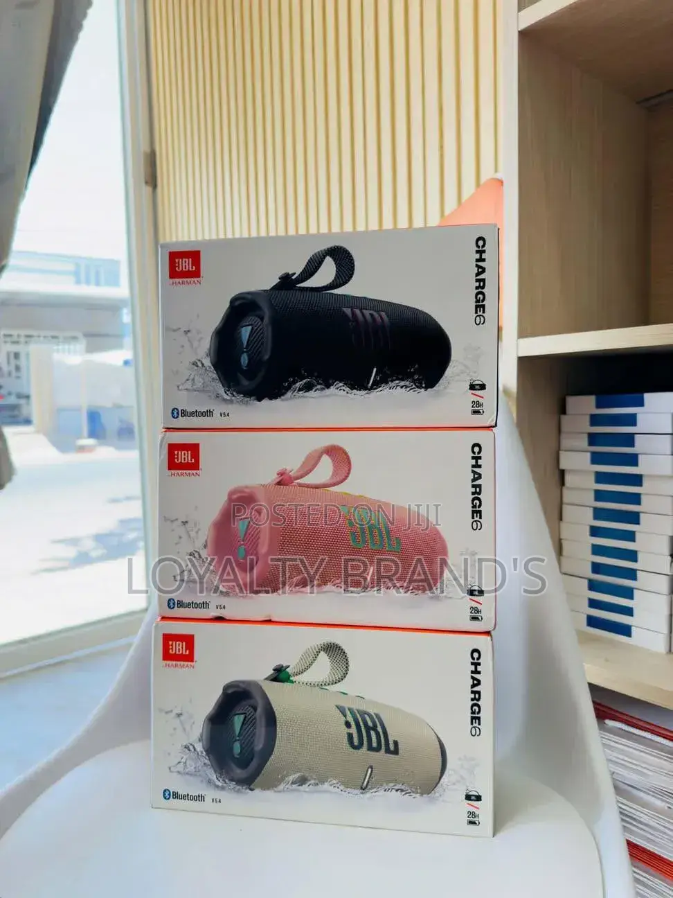 JBL Charge 6 – Premium Bluetooth Speaker | Deep Bass Long Life