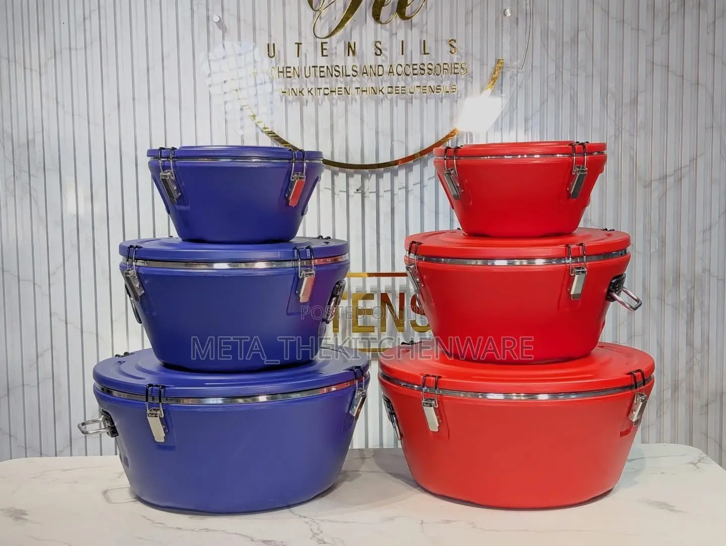 Thermal Insulated Food Storage Container 3 in 1