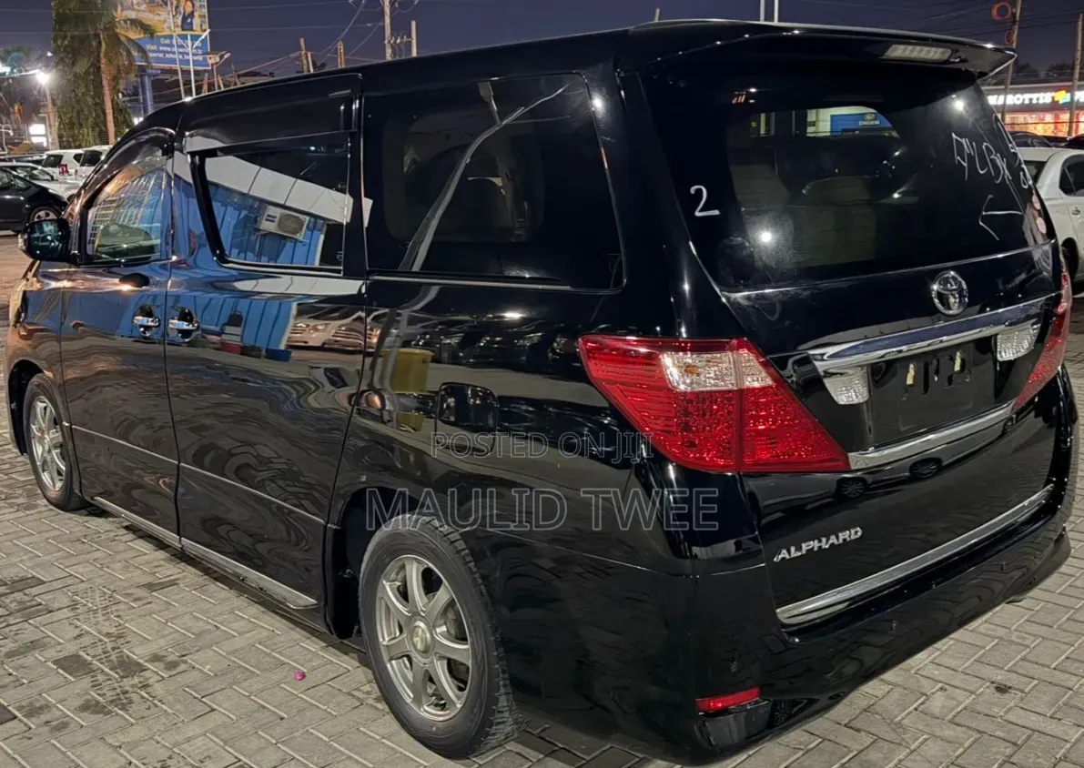 Toyota Alphard 2009 Black