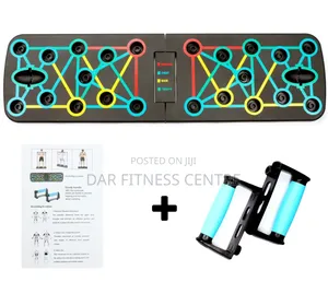 Push Up Board With Resistance Bands