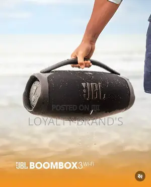 JBL Boombox 3 Wifi – Party Speaker | Extreme Bass Wireless Streaming