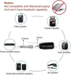 BRSS Ay-101 Rechargeable Wireless Headset Microphone