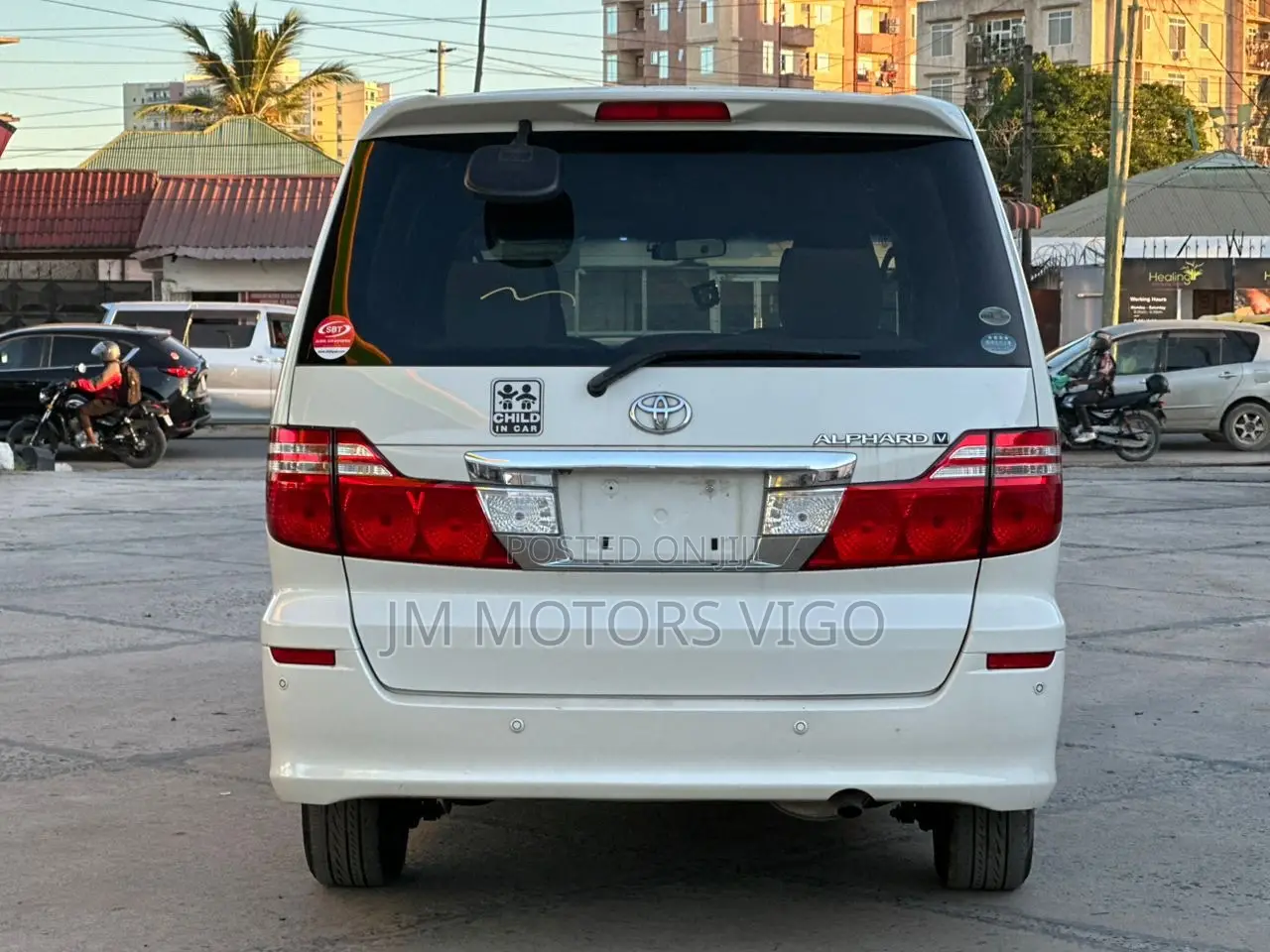 Toyota Alphard 2007 White