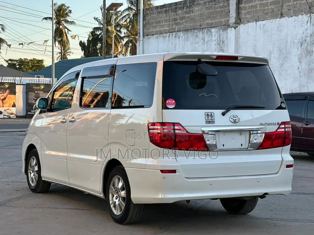 Toyota Alphard 2007 White