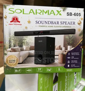 Solarmax Sound Bar Speaker