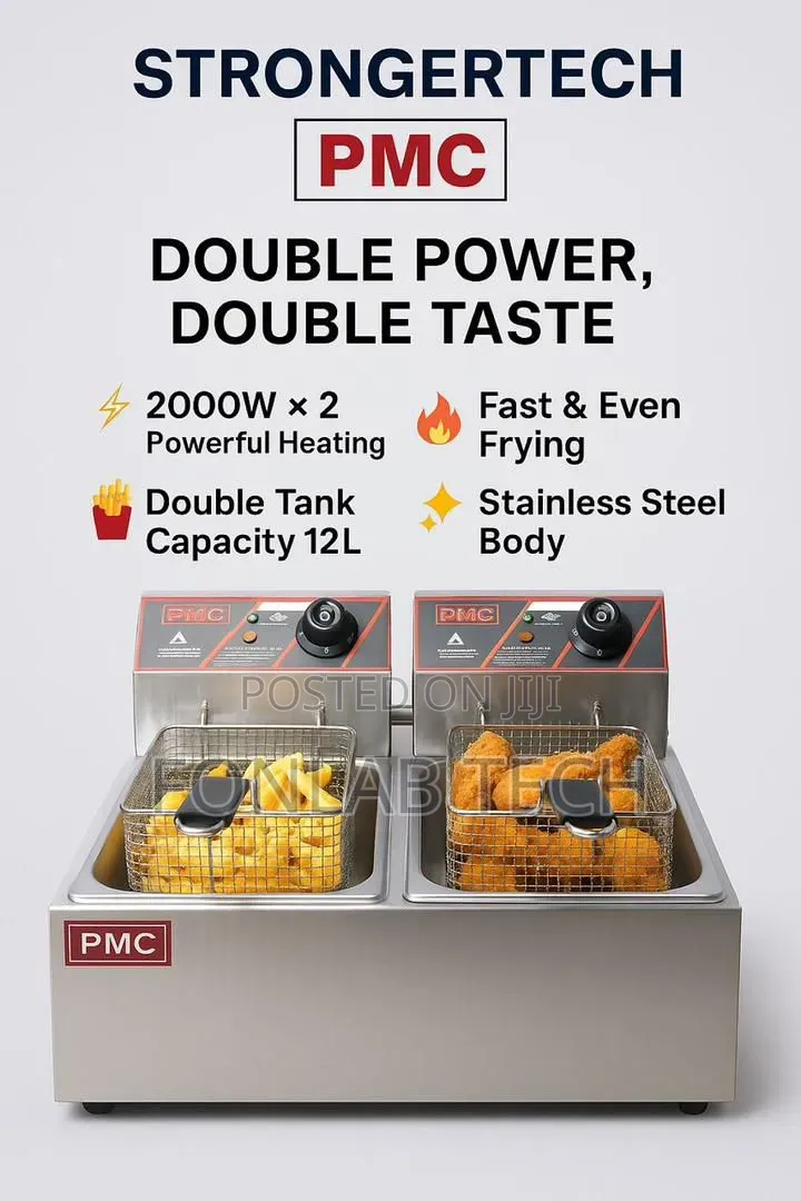 PMC Deep Fryer Double 12l