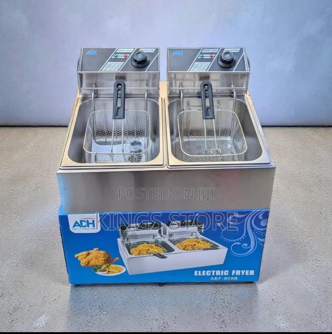 Adh Electric Deep Fryer Cooker 12l