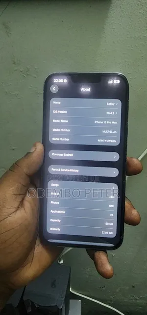 Apple iPhone 13 Pro Max 128 GB Gray