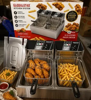 Globalstar Deep Fryer Chips/ Chicken Cooker 12l
