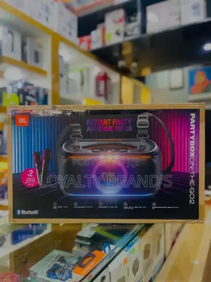 JBL Partybox on-the-Go – Party Speaker | Wireless Mic Powerful Sound