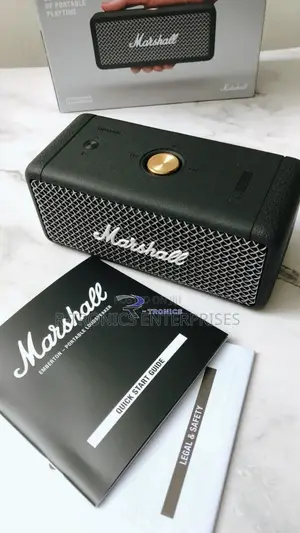Marshall Emberton Ii Portable Bluetooth Speaker, Black Brass
