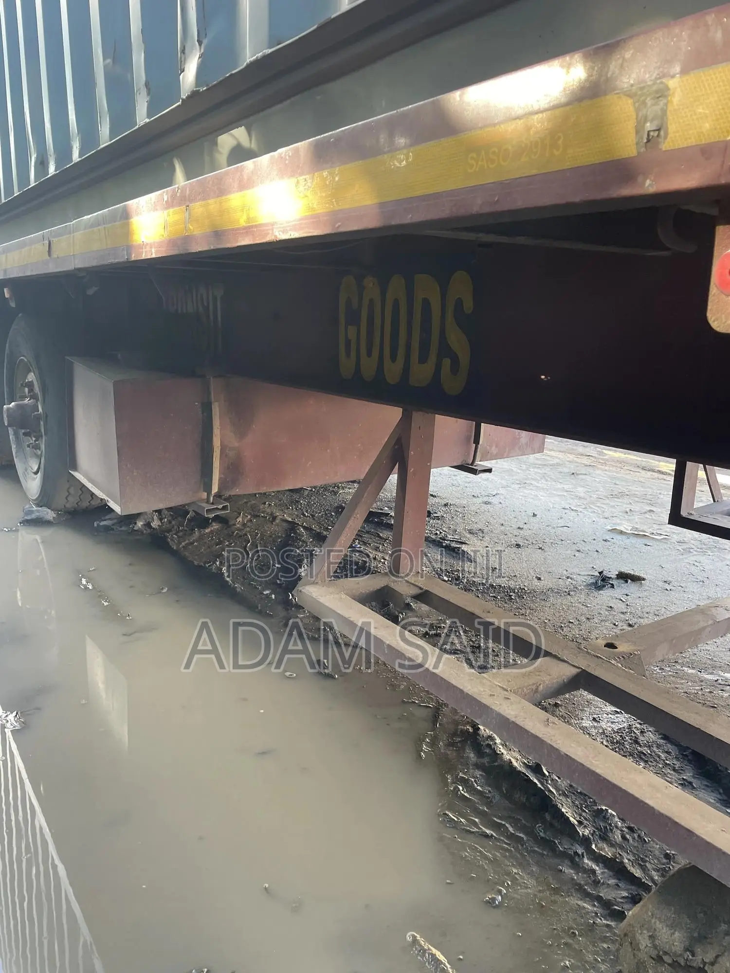 Flatbed BPW Trailer for Sale