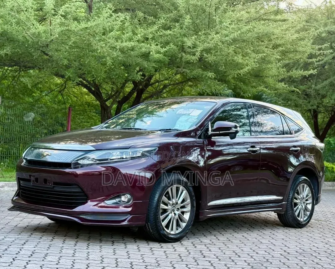 Toyota Harrier 2016 Maroon
