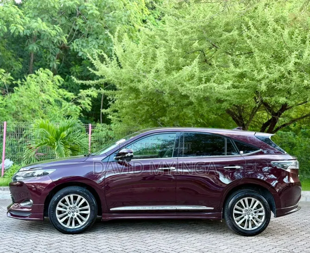 Toyota Harrier 2016 Maroon