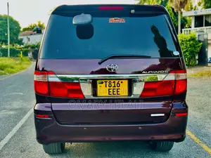 Toyota Alphard 2004 Maroon